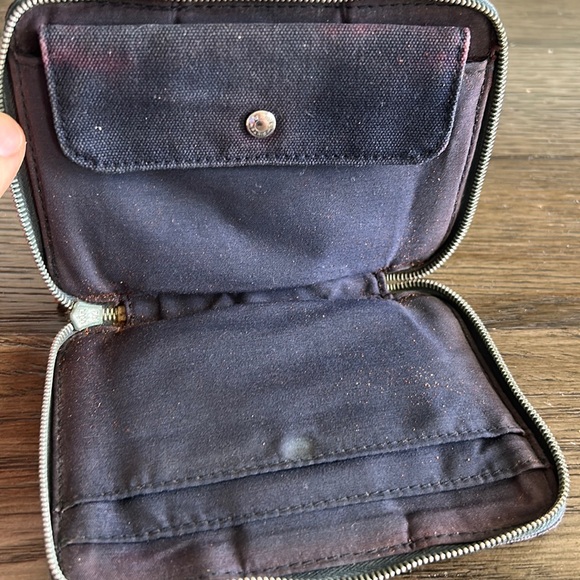 Hermes Herline Paris Blue Wallet - Picture 3 of 9